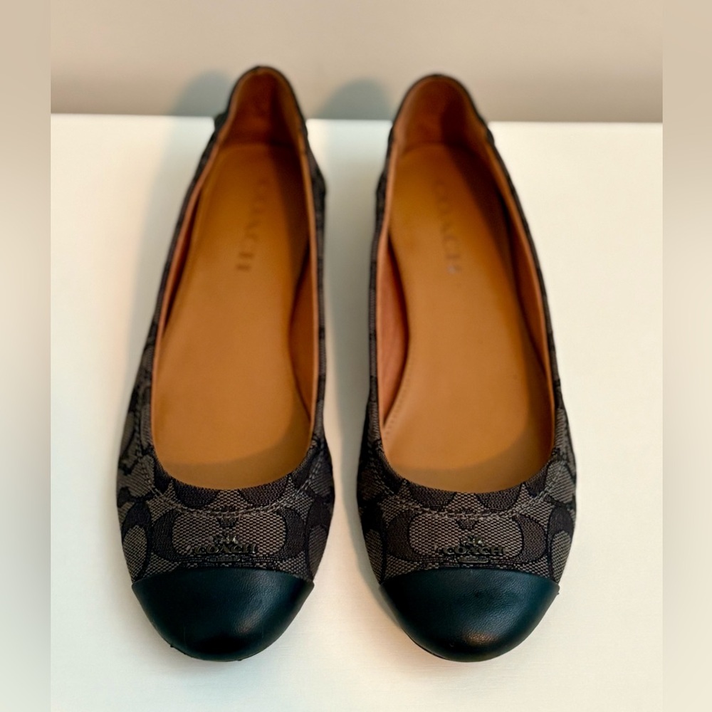 Coach Chelsea Ballet Flats Black